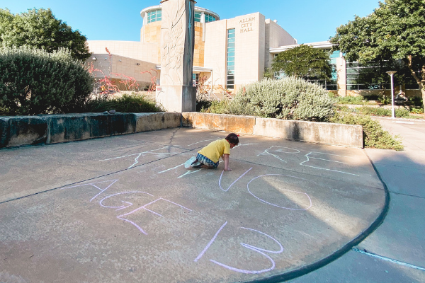 kid-friendly activities at protest