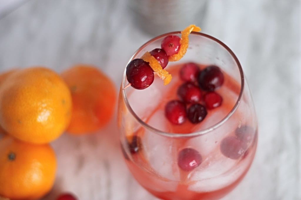 clementine cranberry drink