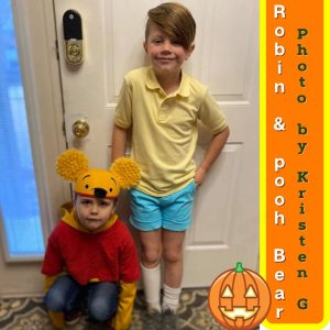 DIY Disney Family costumes, Winnie the pooh family costumes