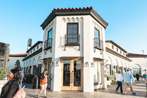 Exterior architecture of Magnolia Table restaurant in Waco, Texas on a day trip to Magnolia Market