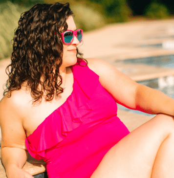 mom-approved swimsuits pink one-piece