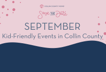 Save the Date September Kid Friendly Events in Collin County