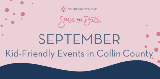 Save the Date September Kid Friendly Events in Collin County