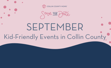 Save the Date September Kid Friendly Events in Collin County