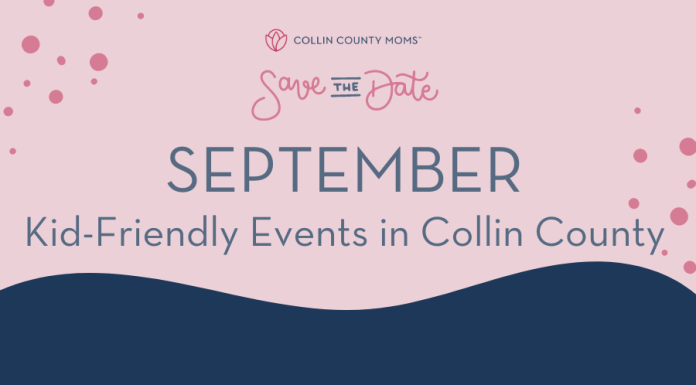 Save the Date September Kid Friendly Events in Collin County