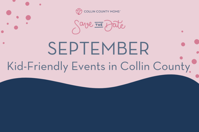 Save the Date September Kid Friendly Events in Collin County