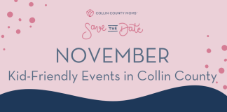 Collin County Moms Save the Date: November kid-friendly events in Collin County