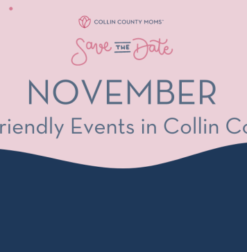 Collin County Moms Save the Date: November kid-friendly events in Collin County