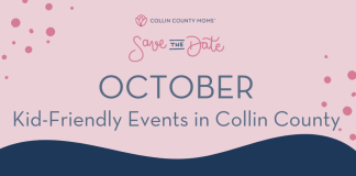 Collin County Moms Save the Date kid-friendly October events