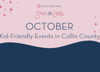 Collin County Moms Save the Date kid-friendly October events