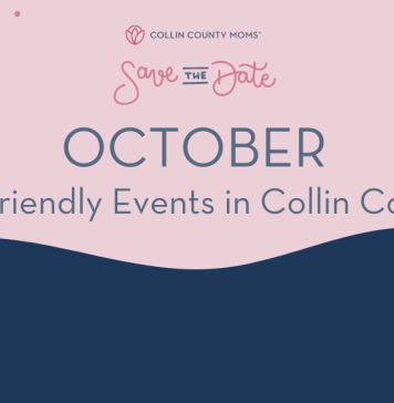 Collin County Moms Save the Date kid-friendly October events