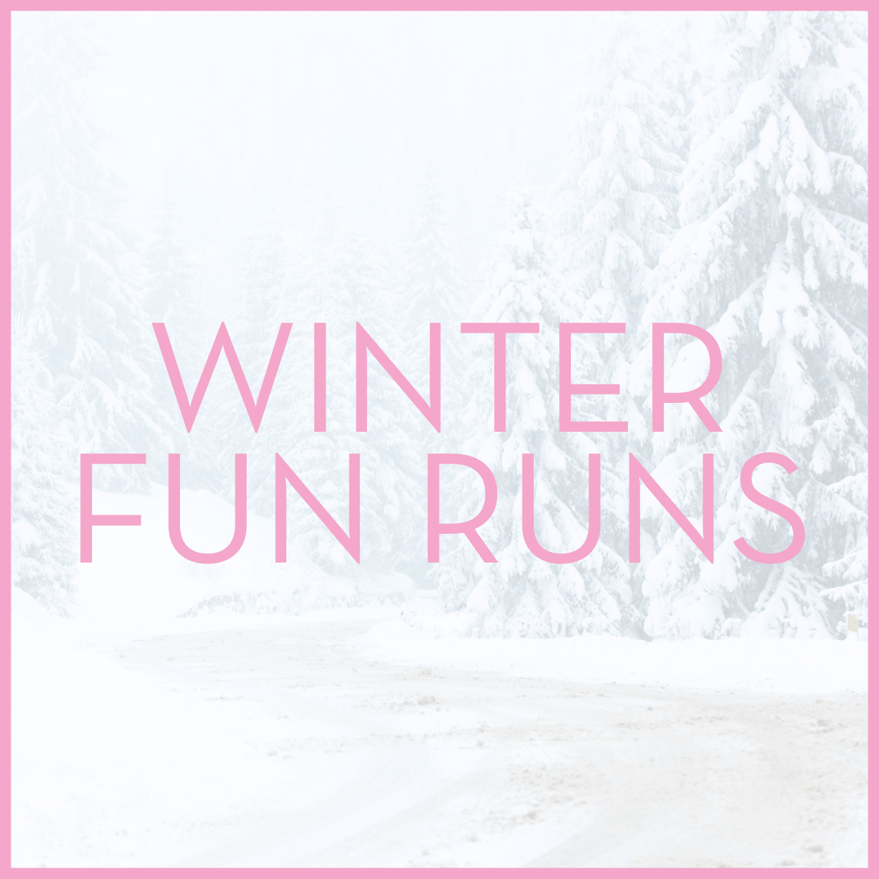 Winter fun runs
