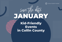 Save the date January kid-friendly events in Collin County