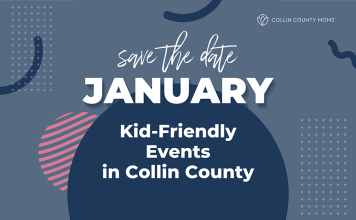 Save the date January kid-friendly events in Collin County